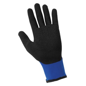 Global Glove Vise Gripster 303RV Negro/Azul Grande Algodón/Poliéster Guantes de trabajo - 303rv lg
