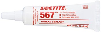 Loctite 567 Sellador de rosca Blanco Líquido 6 ml Tubo - 01038 - Conocido anteriormente como Loctite Sellador de tubería PST, sellador de roscas 567