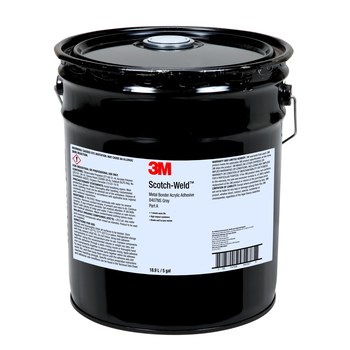 3M Scotch-Weld Metal Bonder DP8407NS Gris Acelerador (parte A) Adhesivo acrílico, 5 gal Cubeta, 8407NS | RSHughes.mx