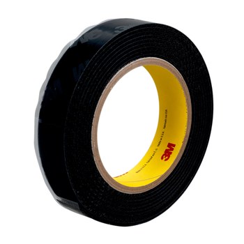 3M Scotchmate SJ3532N Negro Sujetador recerrable - Gancho con 300 ganchos/in² Recuento de tallos - 2 pulg. Anchura x 50 yd Longitud - Adhesivo Adhesiva - 86261