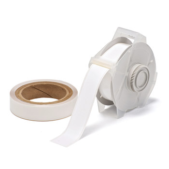 Imágen de Brady Toughstripe Blanco Autolaminados Poliéster Transferencia térmica 142155 Rollo de etiquetas para impresora de transferencia térmica continua (Imagen principal del producto)