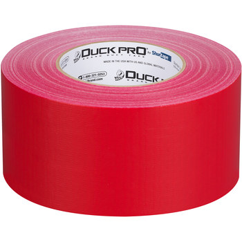 Shurtape Duck Pro PC 618C Rojo Cinta para ductos - 72 mm Anchura x 55 m Longitud - 10 mil Espesor - shurtape 105513