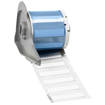 Imágen de Brady PermaSleeve Blanco Transferencia térmica M7-250-175-7641 Etiquetas termorretráctiles para cables y alambres (Imagen principal del producto)