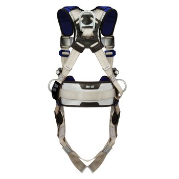DBI-SALA ExoFit X100 Construction, Posicionamiento Arnés para el cuerpo 70804540006 - tamaño Grande - Gris - 19001