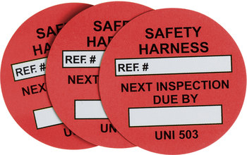 Imágen de Brady Rojo UNI-UNI 503 Inserción de etiqueta universal (Imagen principal del producto)