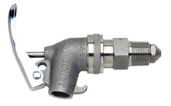 Imágen de Justrite Gris Acero inoxidable Grifo (Imagen principal del producto)