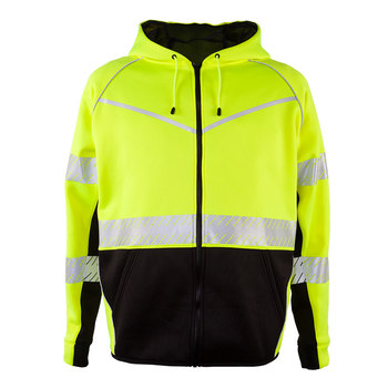 ML Kishigo Premium Black Series JS150 Chaqueta para condiciones frías JS150-L - tamaño Grande - Poliéster - Lima - mlk js150 lg