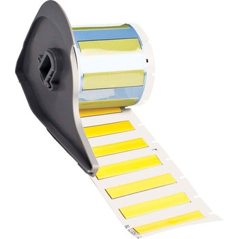 Imágen de Brady PermaSleeve Amarillo Transferencia térmica M7-250-175-7641-YL Etiquetas termorretráctiles para cables y alambres (Imagen principal del producto)