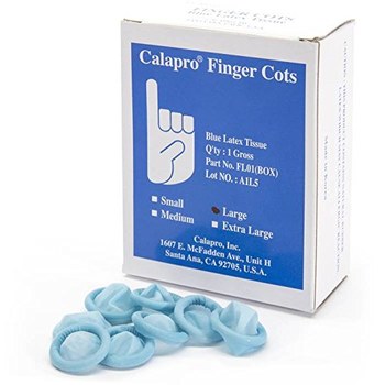 Calapro Dedal FL01 XL - tamaño XL - Látex - Azul - fl01 xl
