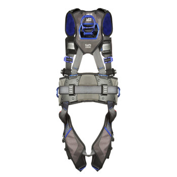 DBI-SALA ExoFit X300 Construction, Positioning Body Harness 70007426821, Size Large, Gray - 16490