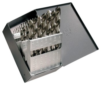 Imágen de Cleveland 2222 135° Corte de mano derecha Acero de alta velocidad NAS 907 Tipo B Taladro de Jobber C70371 (Imagen principal del producto)