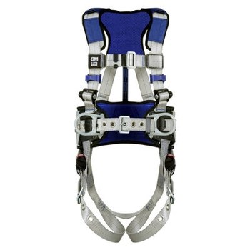 DBI-SALA ExoFit X100 Construction, Posicionamiento Arnés para el cuerpo 70804532607 - tamaño Grande - Gris - 18285