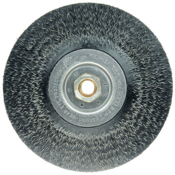 Weiler Polyflex 35216 Cepillo de rueda - Anudado encapsulado Acero cerda