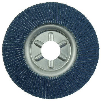 Weiler Tiger Tipo 29 - Zirconia - 4 1/2 pulg. - 120 - Fina - 50516