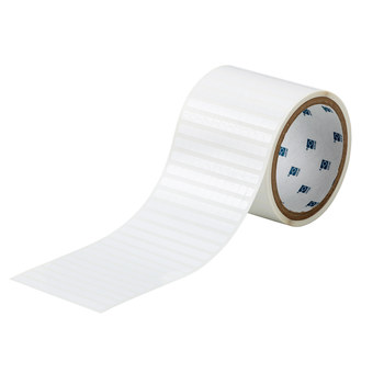 Imágen de Brady Blanco Poliéster Transferencia térmica THT-11-473-10 Rollo de etiquetas para impresora de transferencia térmica troquelado (Imagen principal del producto)