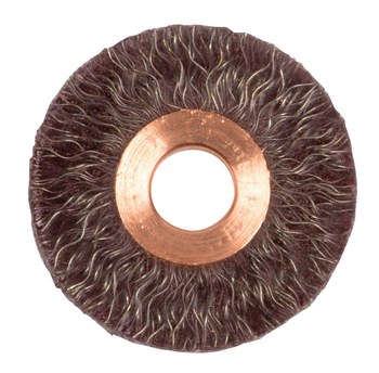 Weiler Polyflex 35070 Cepillo de rueda - Prensado encapsulado Acero cerda