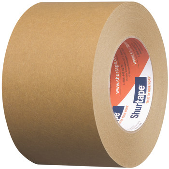 Shurtape FP 115 Marrón Cinta de papel plana - 72 mm Anchura x 55 m Longitud - 6.5 mil Espesor - shurtape 104663