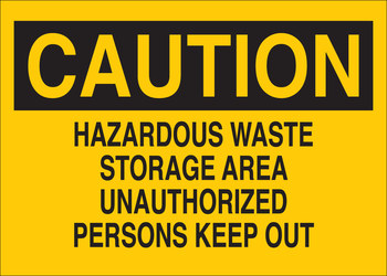 Imágen de Brady B-120 Poliéster reforzado con fibra de vidrio Rectángulo Amarillo Inglés Letrero de material peligroso 122842 (Imagen principal del producto)