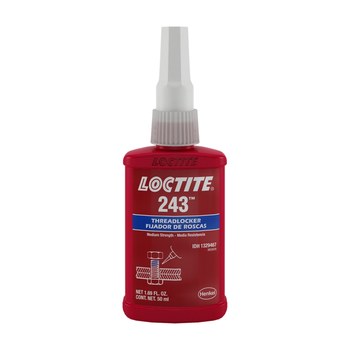 Loctite 243 Azul Fijador de rosca IDH:1329467 - Mediano Fuerza - 50 ml Botella - 43897