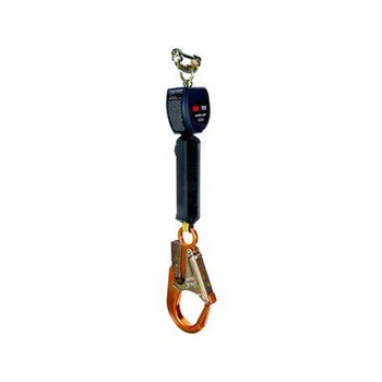 3M DBI-SALA Nano-Lok Conexión Rápida Cuerda anticaídas autorretráctil 3101227 - Longitud 6 pies - Gancho de varilla de bloqueo