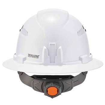 Ergodyne Skullerz 8973 Casco 60154 - 4 puntos Trinquete suspensión - Blanco