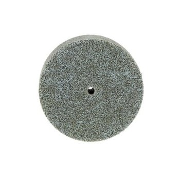 3M Scotch-Brite PRO Unificado Cerámico Mediano Rueda para desbastado y acabado - Accesorio Eje - Diámetro 3 pulg. - Agujero Central 1/4 pulg. - Grosor 1 pulg. - 65005