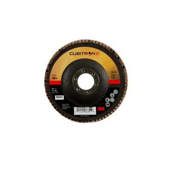 3M Cubitron II Tipo 27 - Óxido de aluminio cerámico - 4 1/2 pulg. - 40+ - 86855