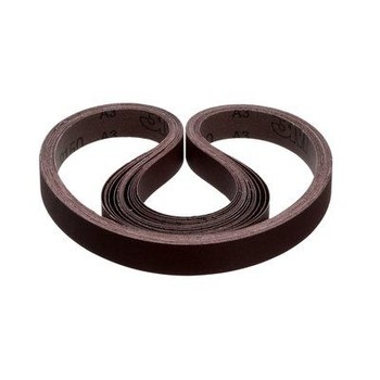 3M Banda de lija 26602 - 1 pulg. x 42 pulg. - Óxido de aluminio - P150 - Muy fino
