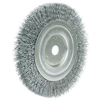 Weiler Wolverine 36203 Cepillo de rueda - Rizado Acero cerda
