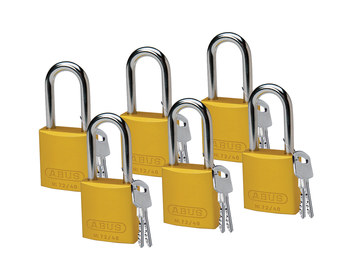 Imágen de Brady - 51377 Candado de seguridad con llave (Imagen principal del producto)