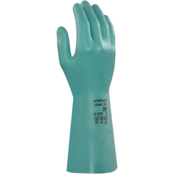 Ansell AlphaTec 37-200 Verde 9 Nitrilo No compatible Guante resistente a productos químicos - Longitud 12.6 pulg. - 076490-11704