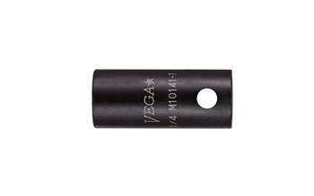 Vega Tools M15161-T 5/16 pulg. Pared Delgada De Larga Longitud Toma De Impacto - Acero S2 Modificado - accionamiento 1/4 pulg. Cuadrado - B-Recta - 0.9 pulg. Longitud - 02343