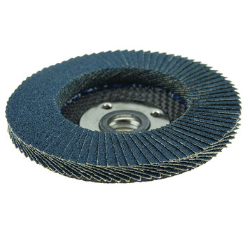 Weiler Wolverine Tipo 27 - Zirconia - 4 1/2 pulg. - 60 - Mediano - 31391