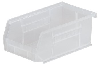 Imagen de Akro-mils Akrobin 10 lb Transparente Polímero de grado industrial Colgado/Apilado Contenedor de almacenamiento (Imagen principal del producto)