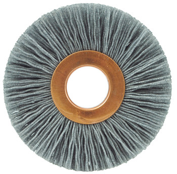 Weiler Nylox 29280 Cepillo de rueda - Rizado redondo Nailon cerda