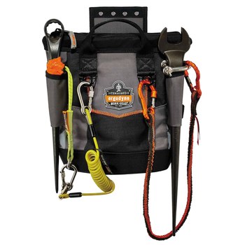 Ergodyne Arsenal 5517 Portaherramientas 13647 - 6 pulg. x 10 pulg. - Poliéster - Negro