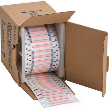 Imágen de Brady Permasleeve Rosa Termocontraíble, Autoextinguible Transferencia térmica 3PS-187-2-PK-S Manga para impresora de transferencia térmica troquelada (Imagen principal del producto)