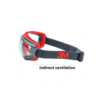 3M Goggle Gear 500 GG501SGAF Universal Policarbonato Gafas de seguridad lente Transparente - 051131-27455