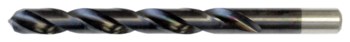 Chicago-Latrobe 150ASP-TA Heavy-Duty Taladro de Jobber - Corte de mano derecha - Punta Dividir 135° - Acabado TiAlN - Longitud Total 4.125 pulg. - Flauta Espiral - Acero de alta velocidad - Vástago Recto - 42779