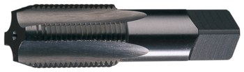 Greenfield Threading PTS 1/4-18 NPS Gancho Medio Recto Grifo recto de tubo - 4 Flauta(s) - Acabado Brillante - Acero de alta velocidad - Longitud Total 2.4375 pulg. - 387121