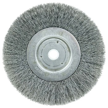 Weiler 01035 Cepillo de rueda - Rizado Acero cerda