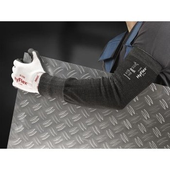 Ansell HyFlex Manga de brazo resistente a cortes 11-250 11250160-N - 16 pulg. - INTERCEPT - Negro - 45085