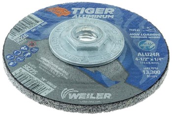 Disco esmerilador 58226 - 4-1/2 pulg - Óxido de aluminio - 24 - R
