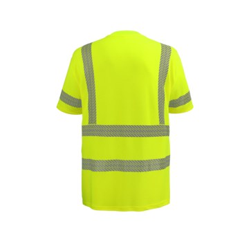Global Glove FrogWear Camisa de alta visibilidad GLO-217 3X - 3XL - Bambú/Poliéster - Amarillo de alta vis./Verde - ANSI clase 3 - glo-217 3x