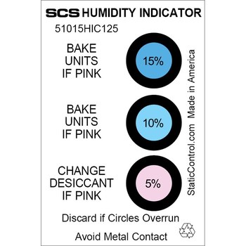 SCS Tarjeta de indicador de humedad - 51015HIC125