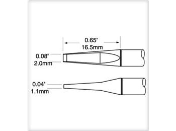 Imágen de Metcal Smartheat - PTTC-803 Cartucho de pinza (Imagen principal del producto)