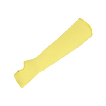 Global Glove Mangas de capa resistentes a cortes solamente K14SLT - tamaño 14 pulg. - ANSI 2 - Kevlar - Amarillo - k14slt 14in