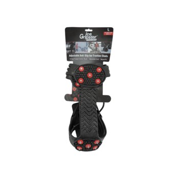 Global Glove Ice Gripster ITR3610 Cubrecalzado de tracción ITR3610-L - tamaño Grande - Negro - Caucho - itr3610 lg