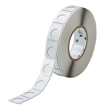 Imágen de Brady Blanco Poliéster Transferencia térmica THTEP-167-593-.5 Rollo de etiquetas para impresora de transferencia térmica troquelado (Imagen principal del producto)