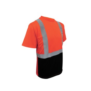 Global Glove FrogWear GLO-005B Camisa reflectante GLO-005B/4XL - 4XG - Poliéster - Naranja de alta vis. - ANSI clase 2 - glo-005b 4xl